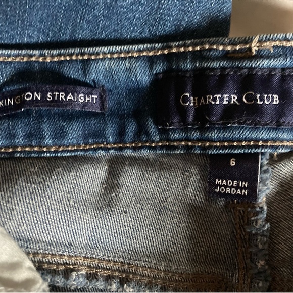 CHARTER CLUB BNWT JEANS SIZE 6 - Picture 7 of 9
